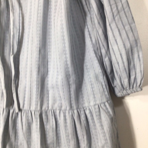 NWT Hayden BlueTunic Top Fringe Boho Medium - Picture 3 of 9